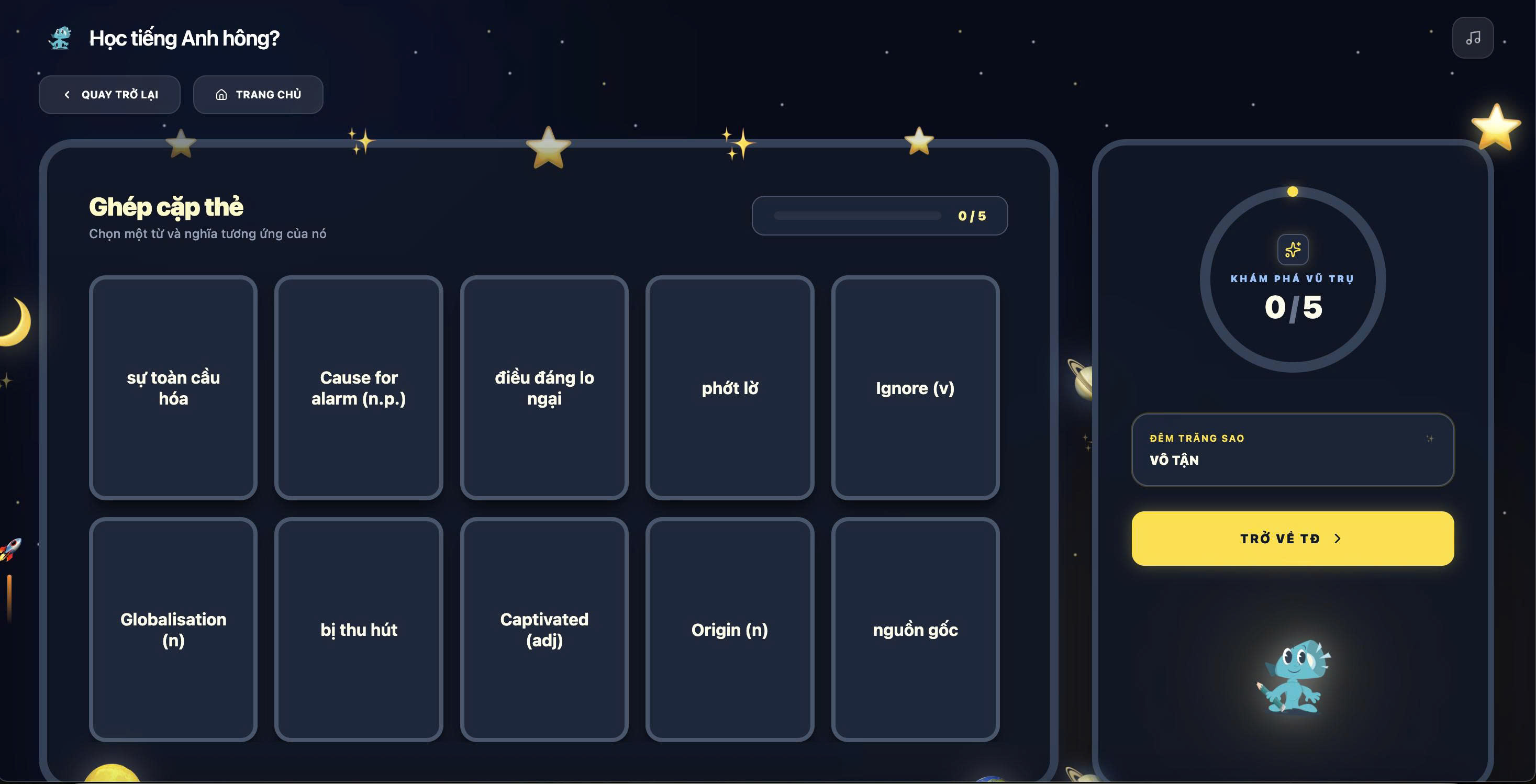 Flashcard hiện đại ReadReal